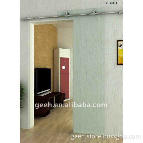 sliding system for glass door